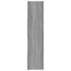 bogreol/rumdeler 105x24x102 cm grå sonoma-eg