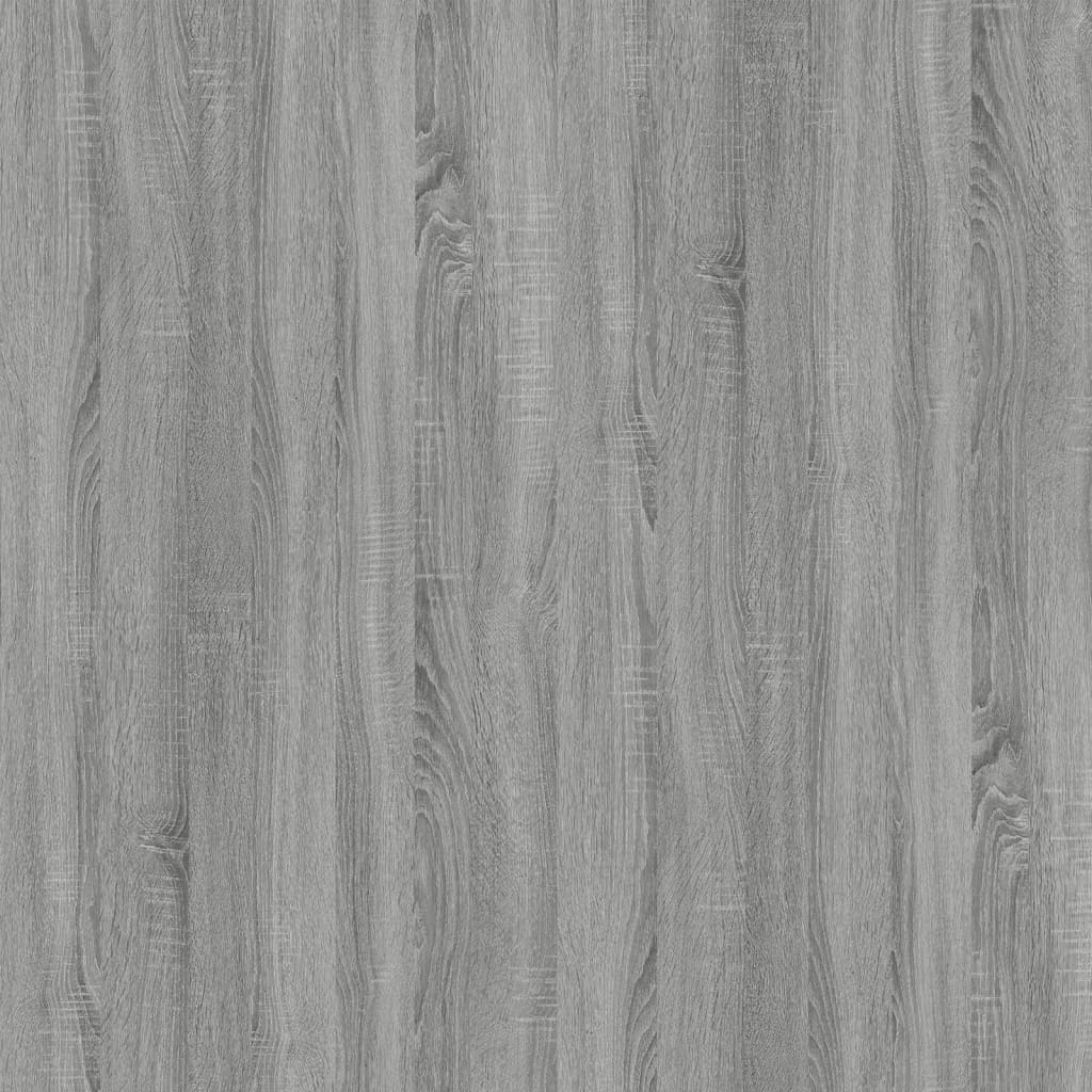 bogreol/rumdeler 105x24x102 cm grå sonoma-eg