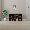skobænk 103x30x55 cm konstrueret træ røget egetræsfarve