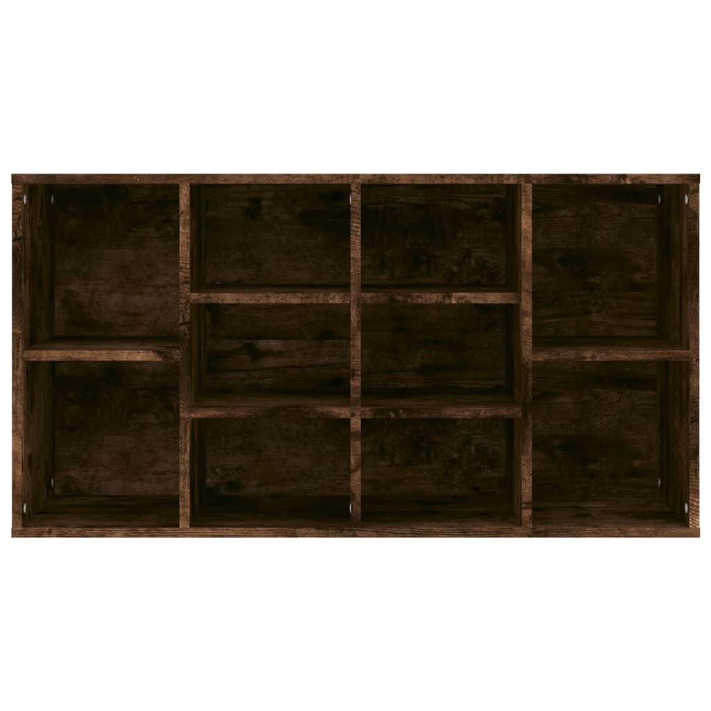 skobænk 103x30x55 cm konstrueret træ røget egetræsfarve