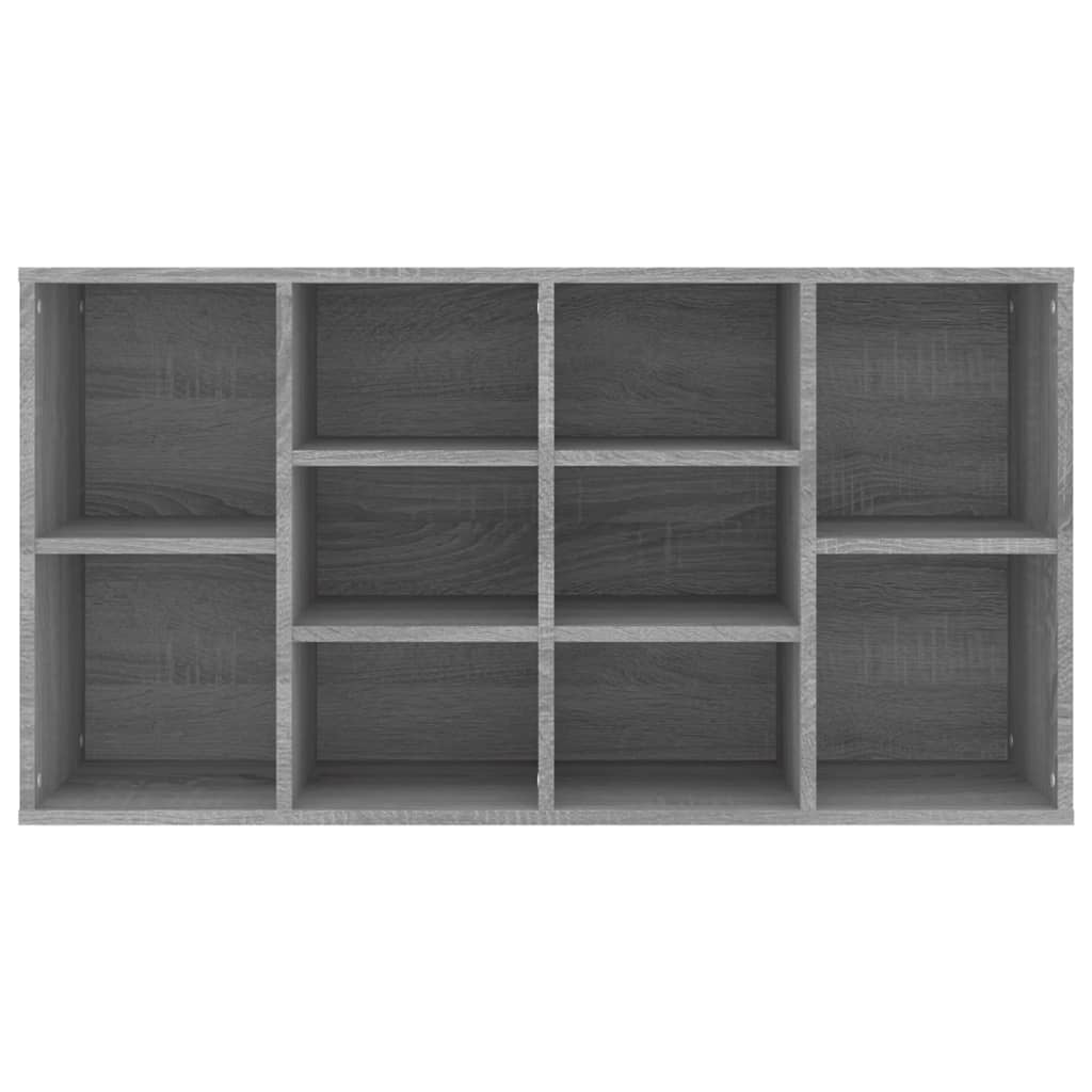 skobænk 103x30x55 cm konstrueret træ Grå sonoma-eg