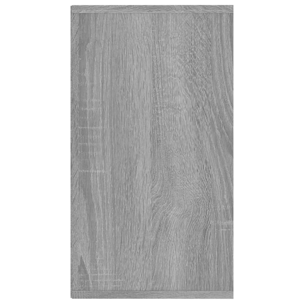 skobænk 103x30x55 cm konstrueret træ Grå sonoma-eg