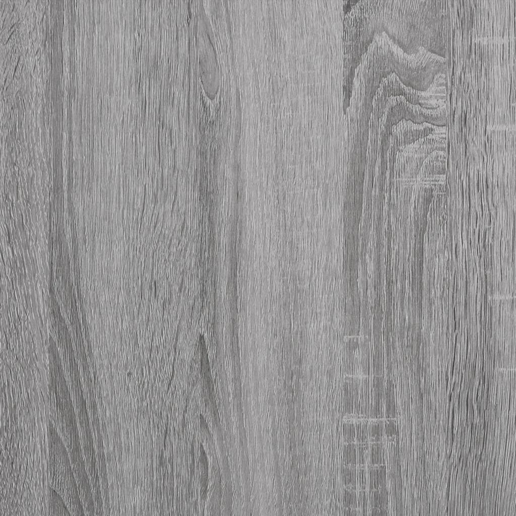 skobænk 103x30x55 cm konstrueret træ Grå sonoma-eg