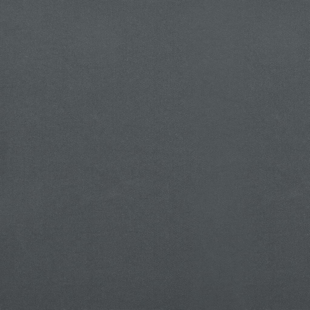 foldemarkise 3,5x2,5 m stof og aluminium antracitgrå