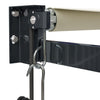 foldemarkise 4x3 m automatisk betjening cremefarvet