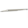 foldemarkise manuel betjening 3x2,5 m stof aluminium creme