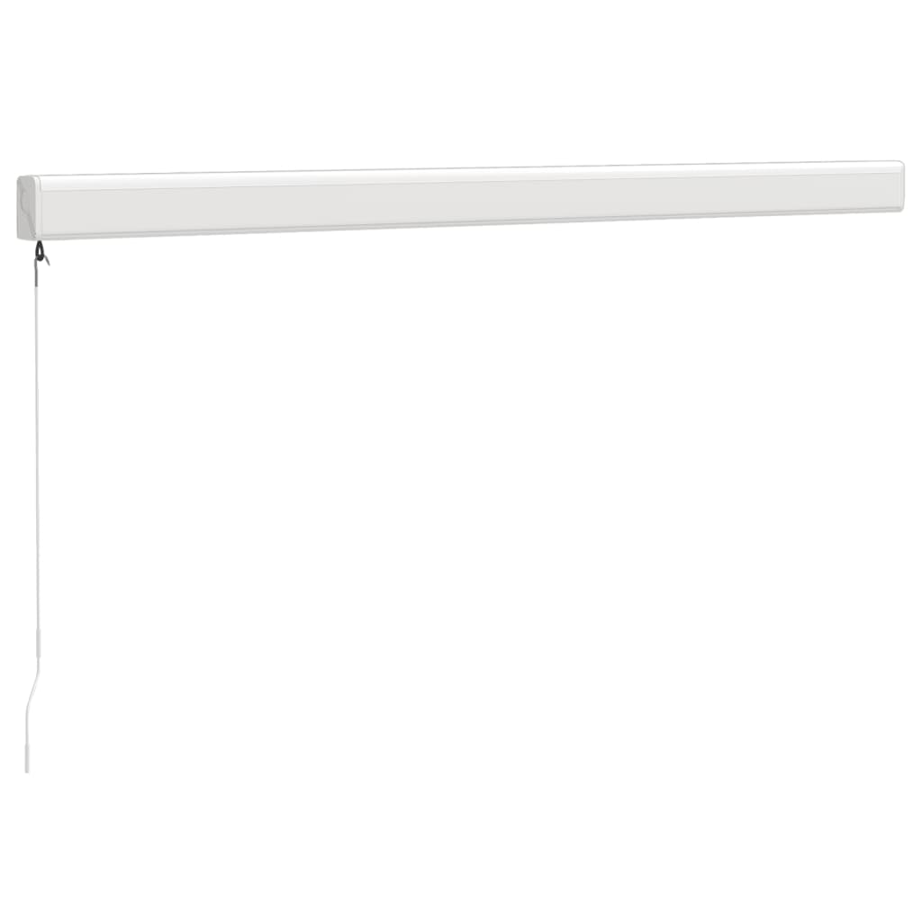 foldemarkise manuel betjening 3x2,5 m stof aluminium creme