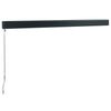 foldemarkise manuel betjening 3x2,5 m stof aluminium creme