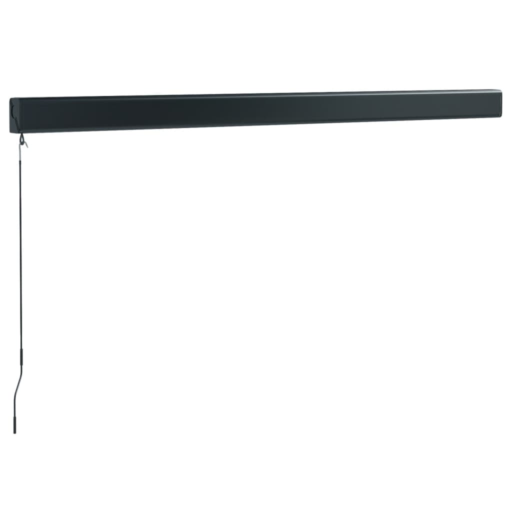 foldemarkise manuel betjening 3,5x2,5 m stof aluminium creme