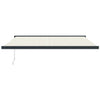 foldemarkise manuel betjening 4x3 m stof aluminium creme