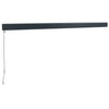 foldemarkise manuel betjening 4x3 m stof aluminium creme