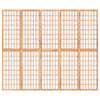 5-panels rumdeler 200x170 cm foldbar japansk stil