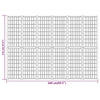 6-panels rumdeler 240x170 cm foldbar japansk stil
