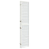 4-panels rumdeler 160x170 cm foldbar japansk stil hvid