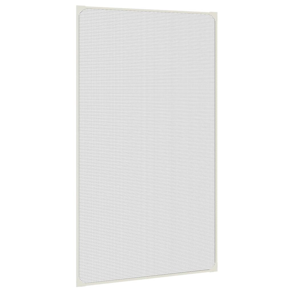 magnetisk insektnet til vinduer 80x140 cm hvid
