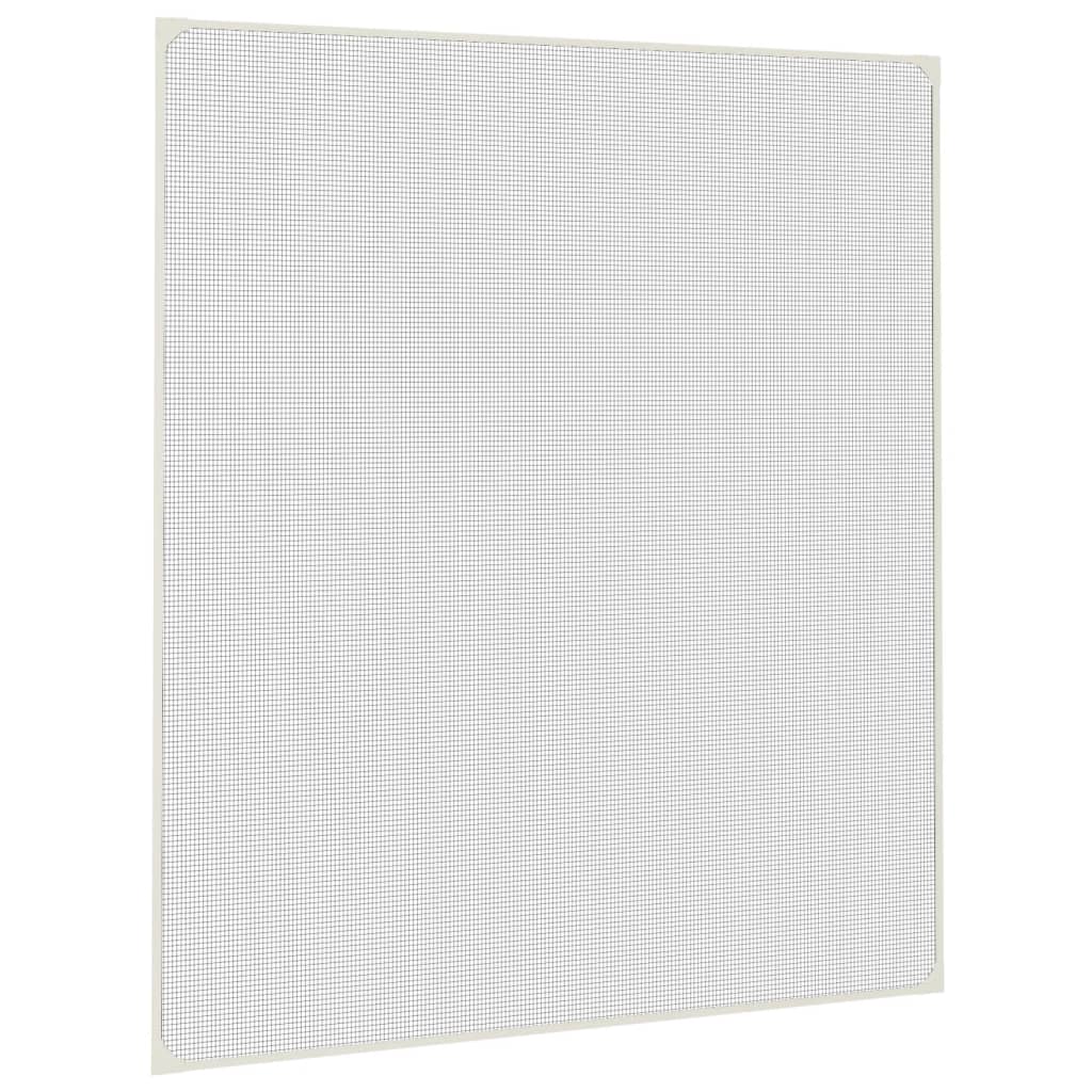 magnetisk insektnet til vinduer 120x140 cm hvid