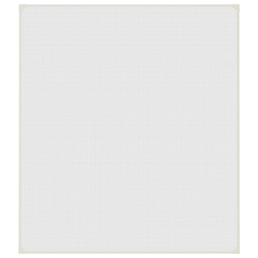 magnetisk insektnet til vinduer 120x140 cm hvid