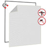magnetisk insektnet til vinduer 120x140 cm hvid