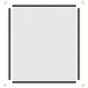 magnetisk insektnet til vinduer 120x140 cm hvid