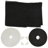 magnetisk insektnet til vinduer 120x140 cm hvid