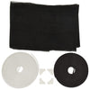 magnetisk insektnet til vinduer 130x150 cm hvid