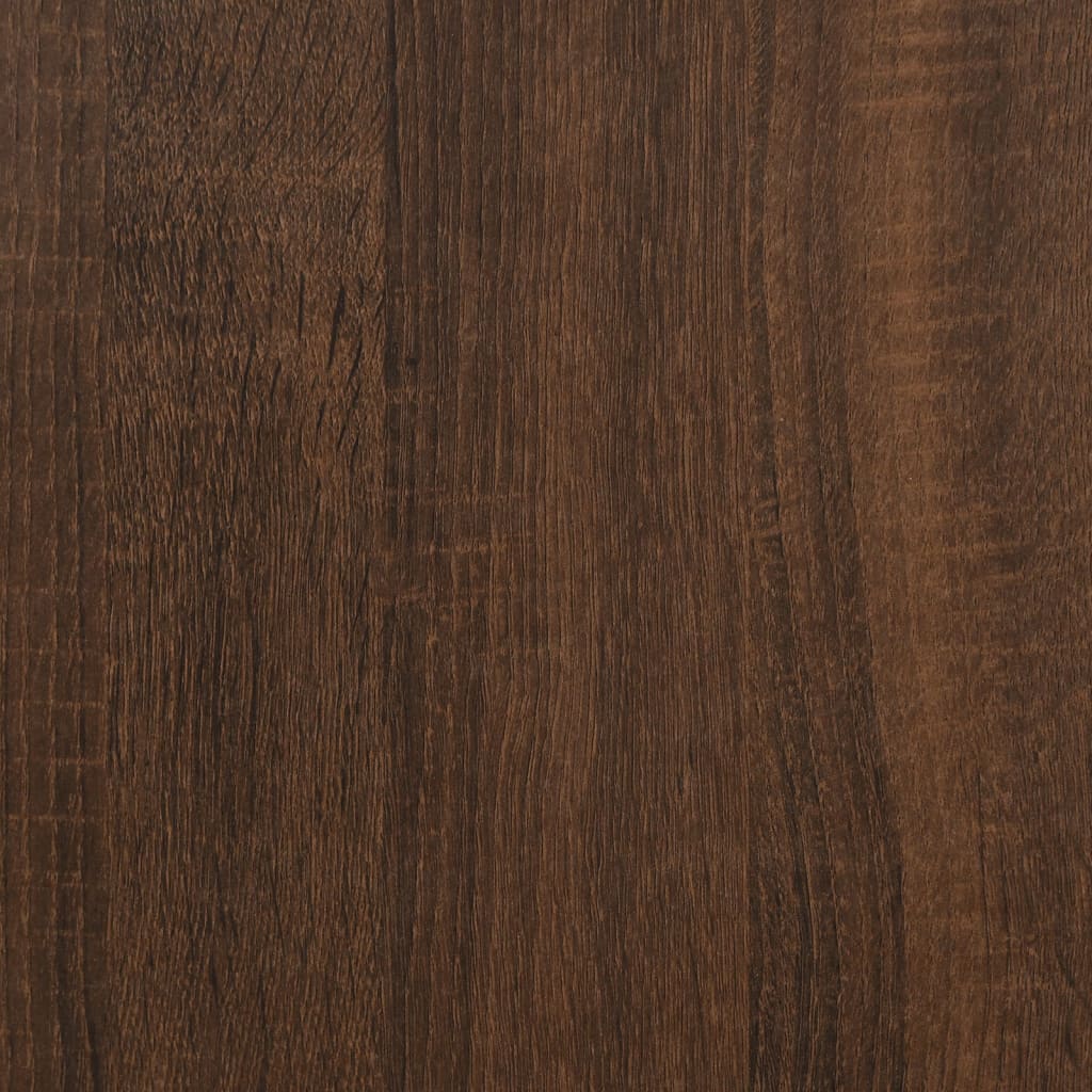 hængeskab "Lyon" brunt egetræ 29,5x31x60 cm konstrueret træ