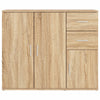 skænk Sonoma eg 91x29,5x75 cm konstrueret træ