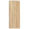 skænk Sonoma eg 91x29,5x75 cm konstrueret træ