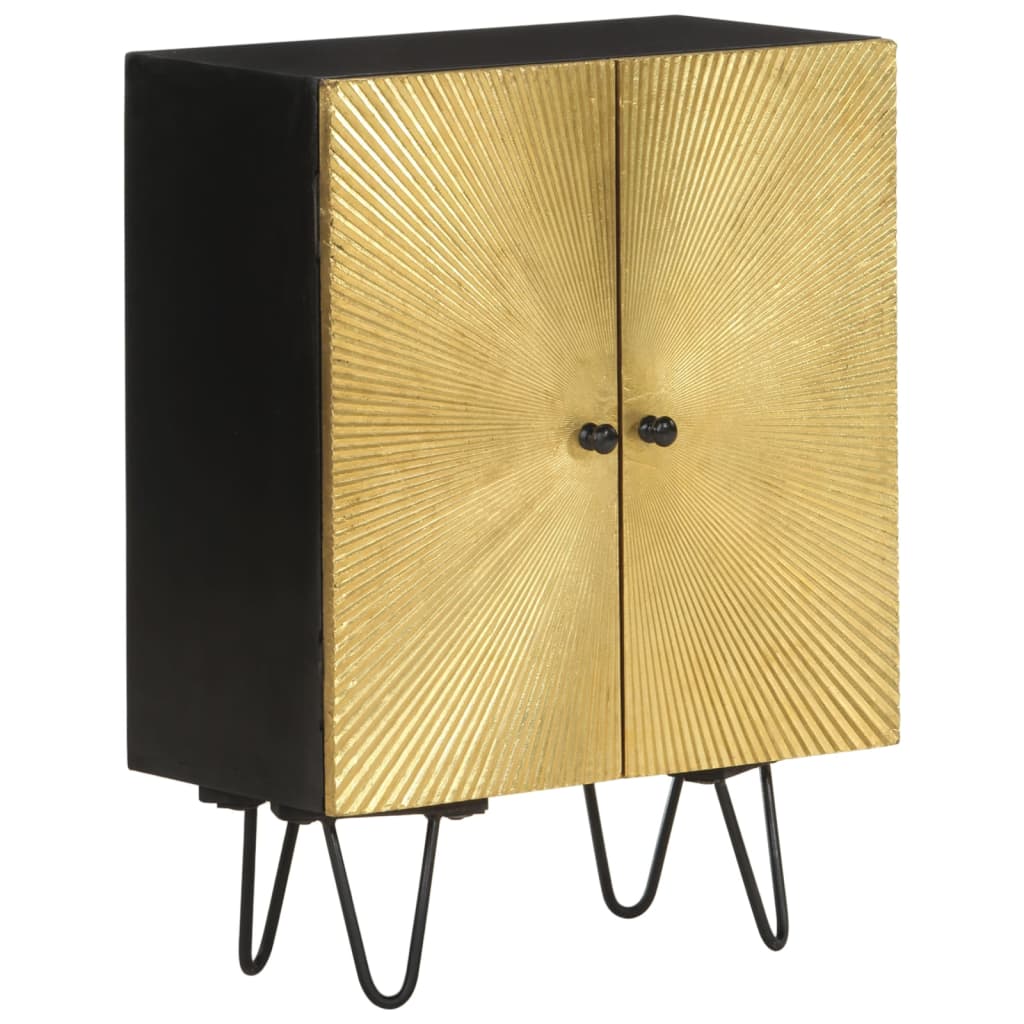 skab 55x30x75 cm massivt mangotræ