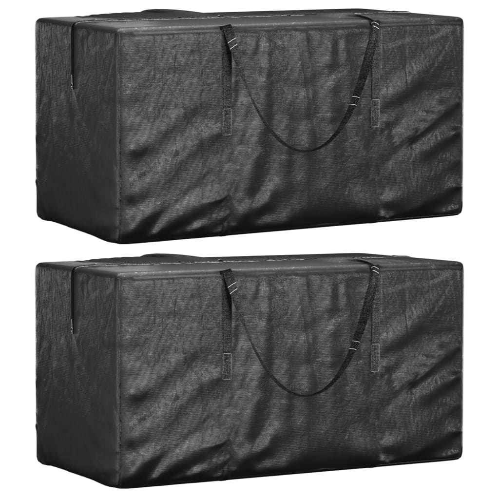 hyndeposer 2 stk. 150x75x75 cm polyethylen sort