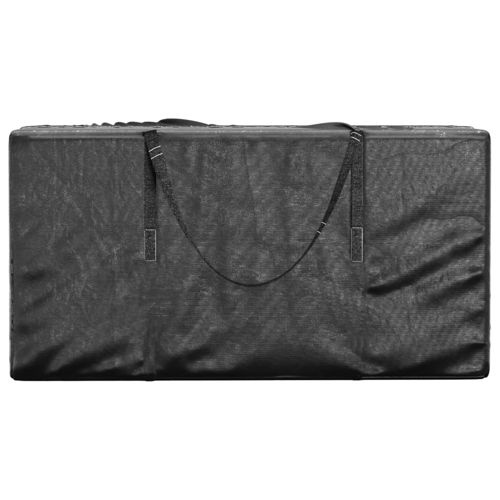 hyndeposer 2 stk. 150x75x75 cm polyethylen sort