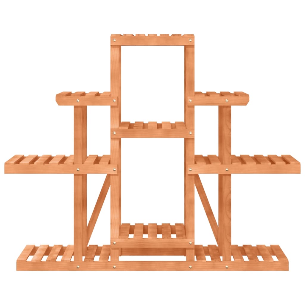 blomsterstativ 110x25x98 cm massivt fyrretræ