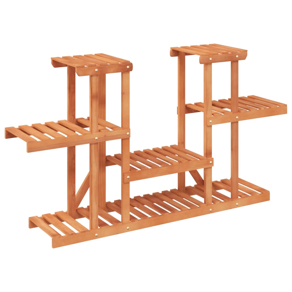 blomsterstativ 110x25x73 cm massivt fyrretræ