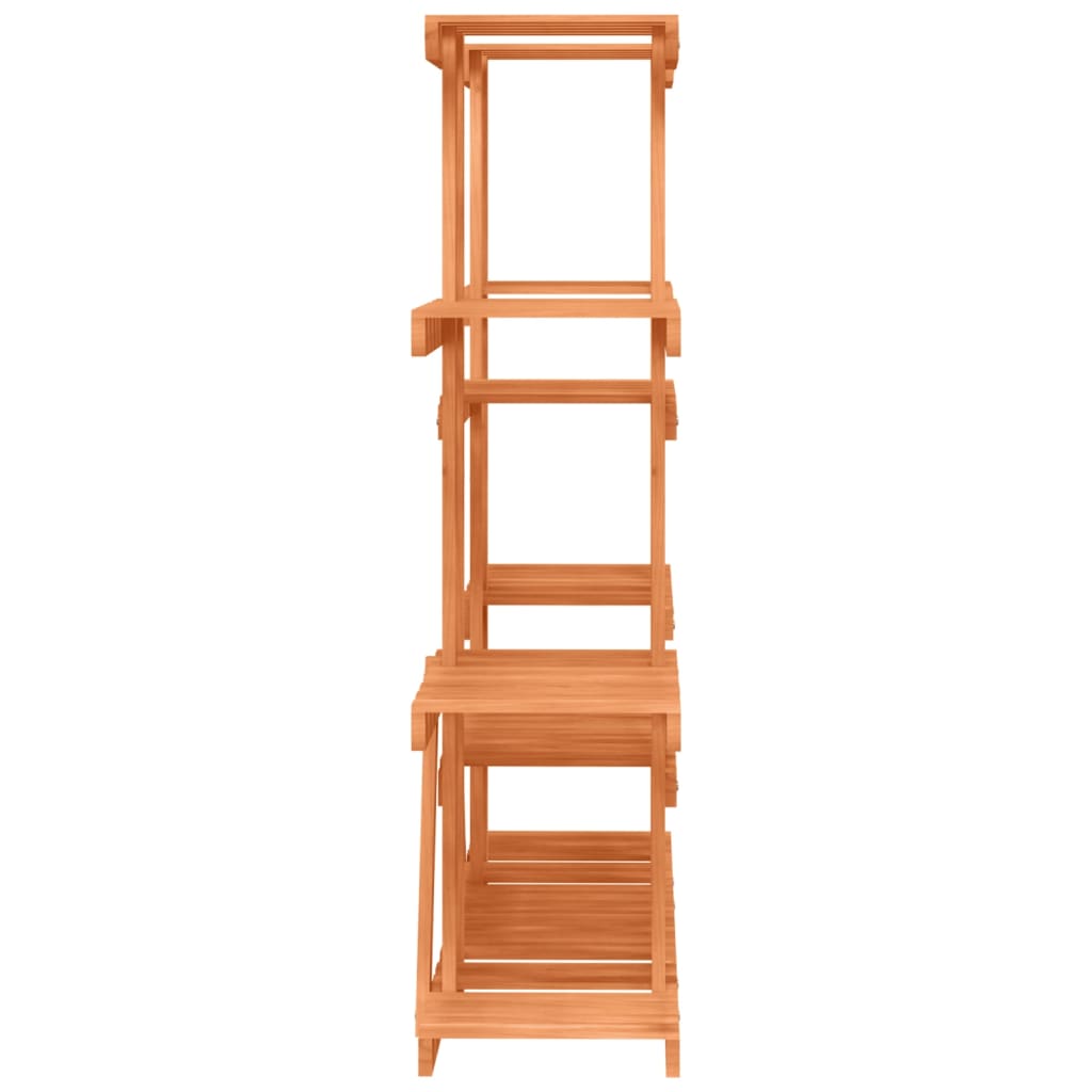 blomsterstativ 110x25x110,5 cm massivt fyrretræ