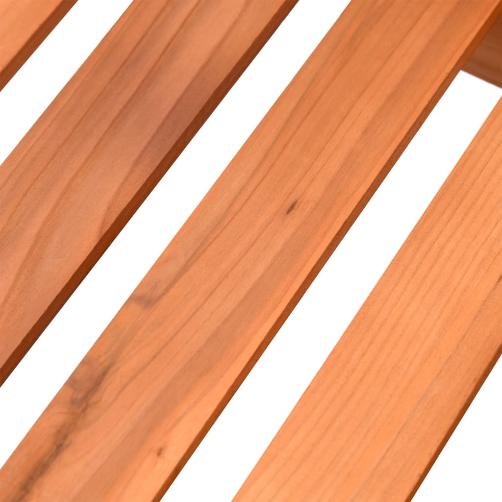 blomsterstativ 60x25x130 cm massivt fyrretræ