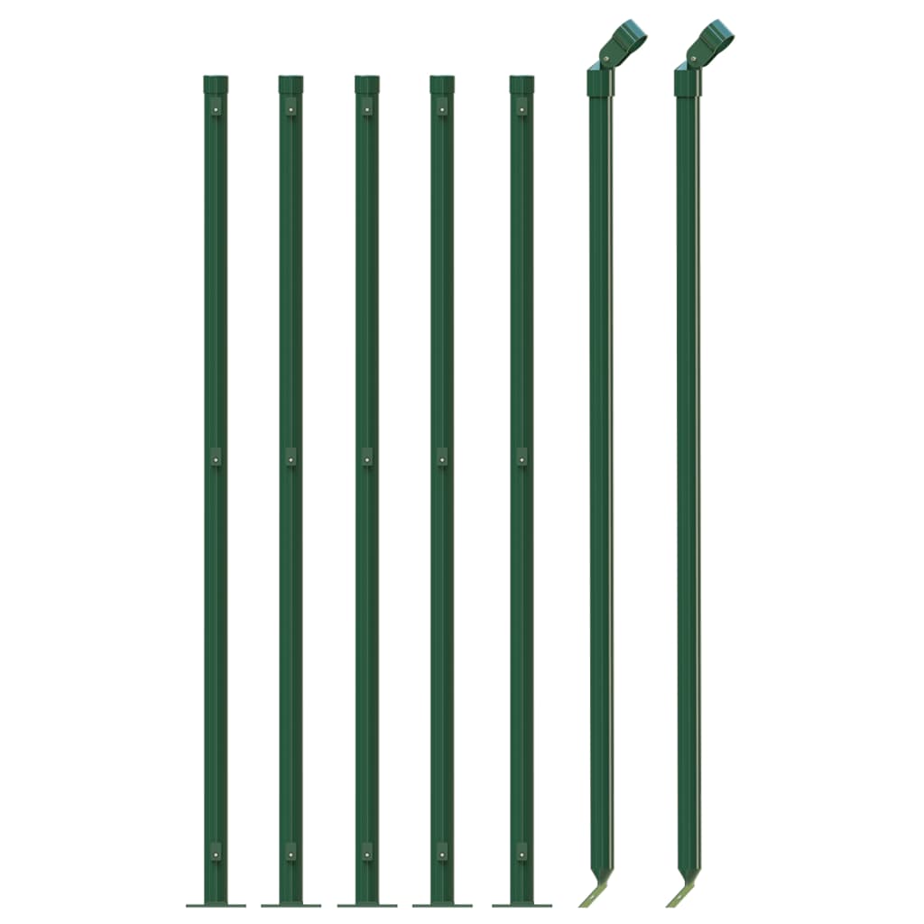 trådhegn med flange 1x10 m grøn