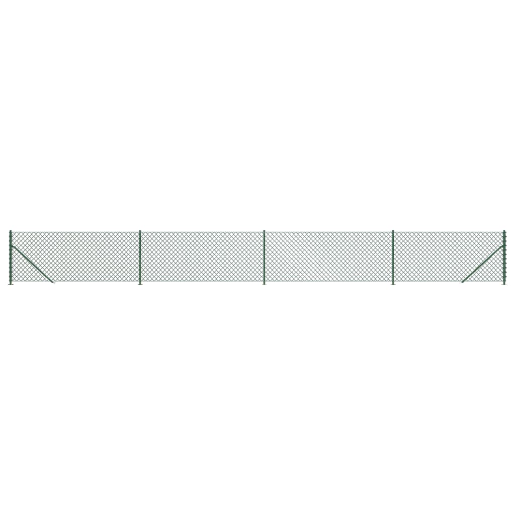 trådhegn med flange 1,1x10 m grøn