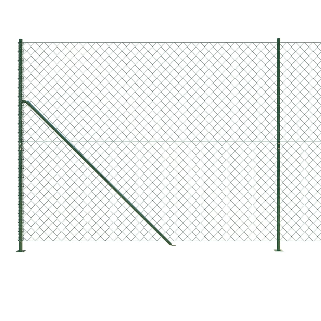 trådhegn med flange 2x25 m grøn