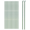 trådhegn 1,6x25 m galvaniseret stål grøn