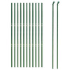 trådhegn 1,6x25 m galvaniseret stål grøn
