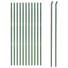 trådhegn 1,8x25 m galvaniseret stål grøn
