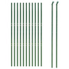 trådhegn 2,2x25 m galvaniseret stål grøn
