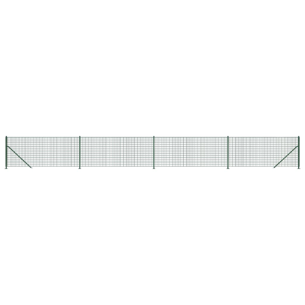 trådhegn med flange 1x10 m grøn