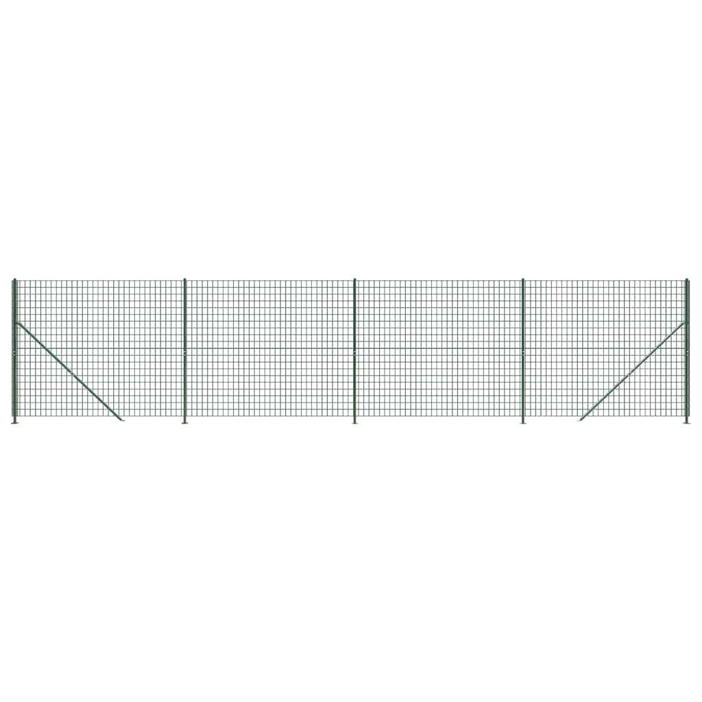 trådhegn med flange 2x10 m grøn