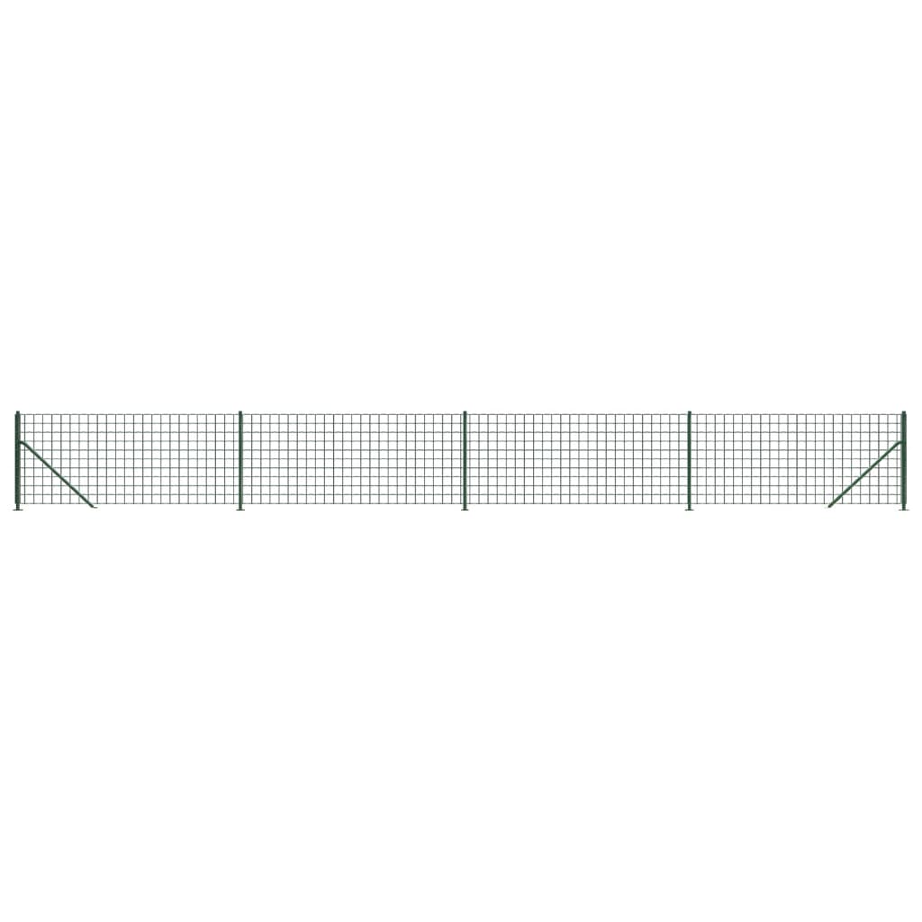 trådhegn med flange 0,8x10 m grøn