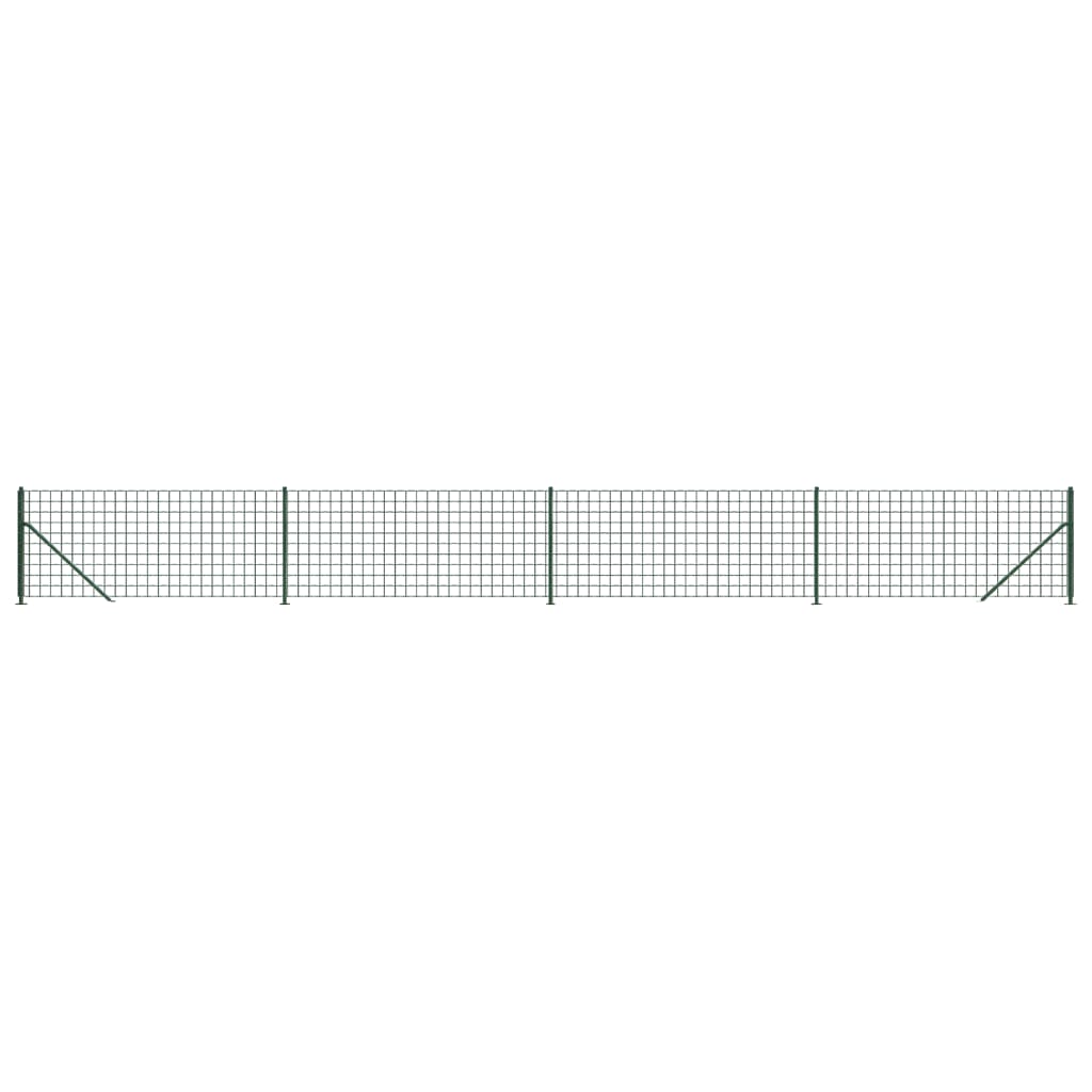 trådhegn med flange 1x10 m grøn