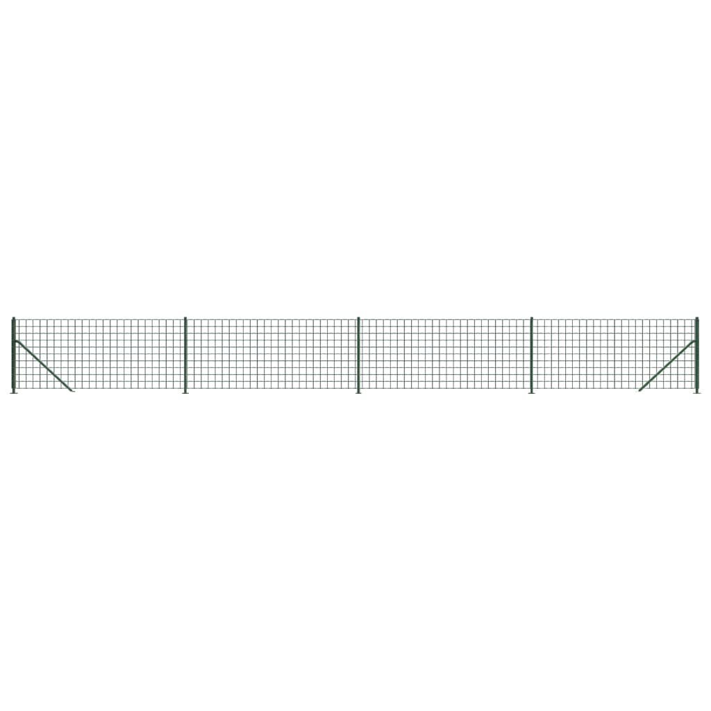 trådhegn med flange 1,1x10 m grøn