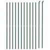 trådhegn med flange 2,2x25 m grøn