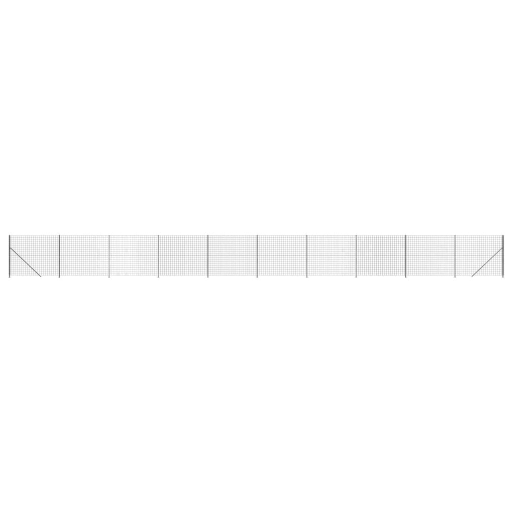 trådhegn med flange 2x25 m antracitgrå