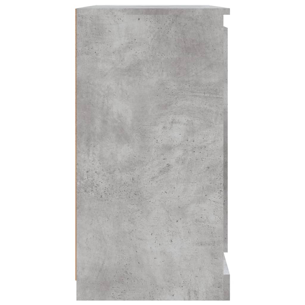 skænk 70x35,5x67,5 cm konstrueret træ betongrå